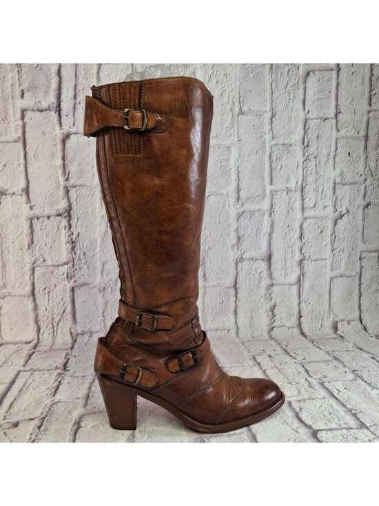 Belstaff Shoes - Belstaff Trialmaster 1955 Boots Womens Sz 37 EU Brown Leather High Quality Italy